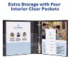 Avery Durable Clear View 3 Ring Binders, 1 Inch EZD Rings, 1 Black Binder (09300) - 4 of 4