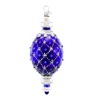 Glitter Lab 6.0 Inch Jeweled Oval Drop Christmas Tree Ornament , Christmas Decor Poland Glass Holiday (1PC) - 4 of 4