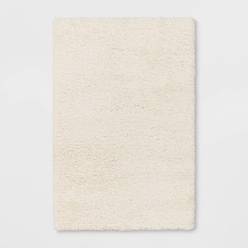 4'x6' Eyelash Woven Shag Area Rug Cream - Threshold™ : Target