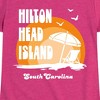Girls' - Instant Message - Hilton Head Island Fitted Short Sleeve Graphic T-Shirt - 2 of 4