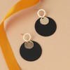 SOHI Women's Block Drop Earrings - 2 of 3