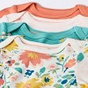 Baby Girls' 4pk Long Sleeve Bodysuit - Cloud Island™ - image 3 of 4