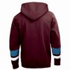 NHL Colorado Avalanche Men's Long Sleeve Hooded Sweatshirt with Lace - 2 of 3