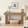 MAYEERTY 63-Inch Console Table, Farmhouse Wooden Sofa Table Entryway Table - 3 of 4