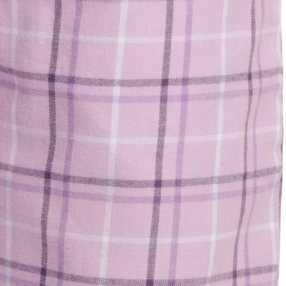 purple plaid - 100% cotton flannel