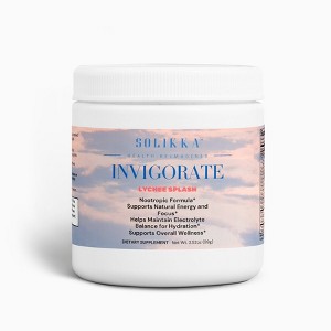Solikka Invigorate Nootropic Hydr-8 (Lychee Splash) - 1 of 4