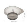 Unique Bargains Portable Hair Dye Color Bowl Kit 1 Set - 2 of 4