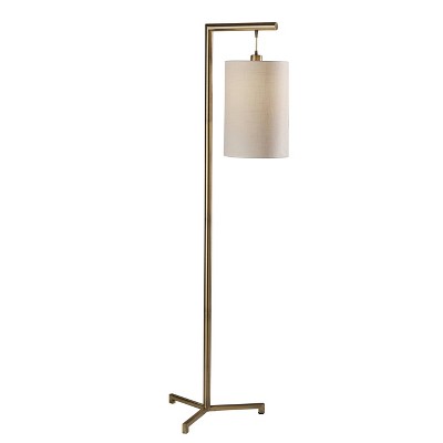 Reggie Floor Lamp Antique Brass - Adesso : Target