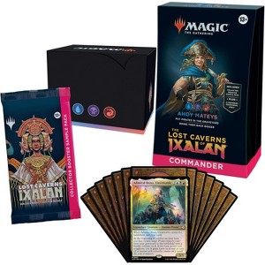 Magic: The Gathering The Lost Caverns of Ixalan Commander Deck - Ahoy Mateys (100-Card Deck, 2-Card Collector Booster Sample Pack + Accessories) - 1 of 4