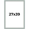 PosterPalooza | Refined Blue Picture Frame - UV Acrylic, Foam Board Backing, Hanging Hardware - 2 of 4