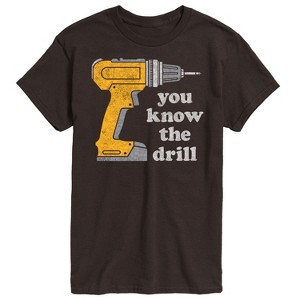 Men's - Instant Message - You Know The Drill Short Sleeve Graphic T-Shirt - 1 of 4