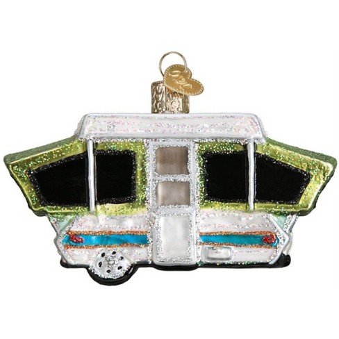 Old World Christmas Blown Glass Ornament for Christmas Tree, Tent Camper - image 1 of 1