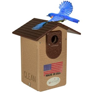 JCS Wildlife Ultimate Bluebird House - Mounting Pole Bundles Available! - 1 of 4