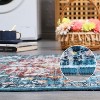 Ultra-Thin Washable Runner Rug Non-Slip Non-Shedding Vintage Hallway Runner Stain-Resistant Indoor Entryway - 3 of 4