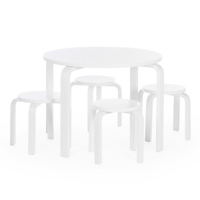 Guidecraft Nordic Table & Chairs Set - Natural