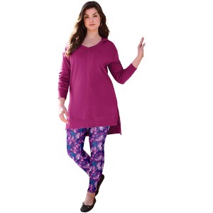 Roaman's Side Pocket Essential Legging - 1 of 4
