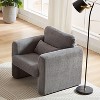 NicBex Couches for Living Room Modern Single Sofa Corduroy Upholstered Lounge Chairs Couch with Support Pillow for Apartment - 2 of 4