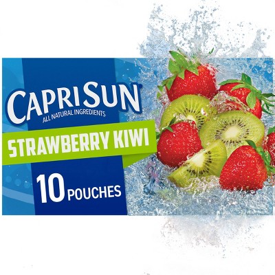 Capri Sun Strawberry Kiwi Pack - 10pk/6 fl oz Pouches