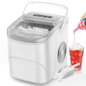 Kismile Ice Maker 26-lb Ice Per day Portable Ice Makers Countertop - 1 of 4