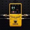NUX Loop Core Stereo Looper with MIDI and Drum Patterns Effects Pedal | High-Definition Color LCD Display | Up to 6 Hours of Music Phrases, Yellow - 2 of 4