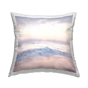 Stupell Industries Crashing Beach Ocean Shore, 18 x 18 - 1 of 3