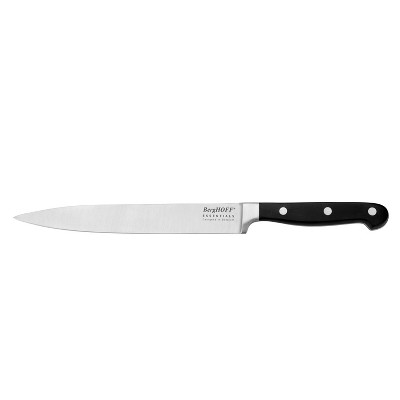 JoyJolt 8-in Slicing Knife High Carbon Steel Kitchen Knife