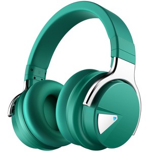 COWIN E7 Active Noise Cancelling Headphones Wireless Over-Ear Headphones Bluetooth 30H Playtime Purple - 1 of 4