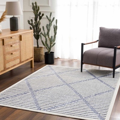 Hauteloom Anah Blue Outdoor Rug