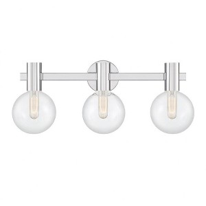 Savoy House Wright 3 - Light Vanity in  Chrome - 1 of 4