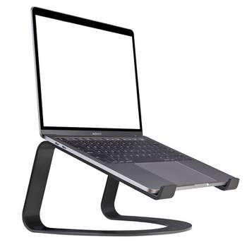 Twelve South Curve for MacBooks and Laptops Ergonomic desktop cooling stand for home or office, matte black