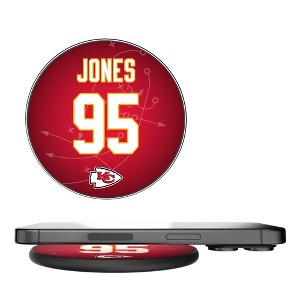 NFL Kansas City Chiefs Players Game Tactic 15-Watt Wireless Charger - 1 of 4