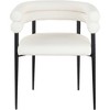 Meridian Furniture,Lavina Vegan Leather Dining Chair, Set of 2 - 2 of 4