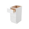 HOMLUX Easy-DIY Ready to Assemble Bath Vanity Cabinet without Top in Shaker White - 2 of 4