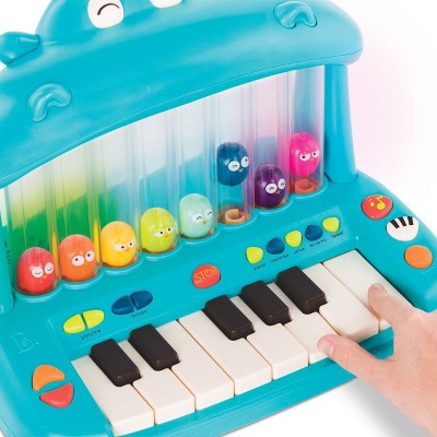 B. Toys Toy Piano For Kids Hippo Pop : Target