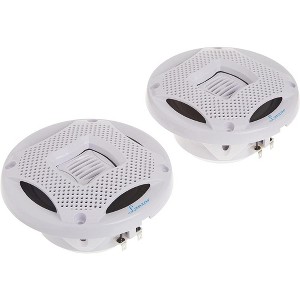 Pyle 5.25" 400W 2-Way Marine Speakers, Waterproof, Full Range - 1 of 4