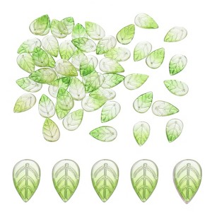 Unique Bargains Bracelet Jewelry Making Glass Charm Pendants Star Beads 50 Pcs - 1 of 4