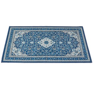 Collections Etc Medallion Floral Rug - 1 of 4