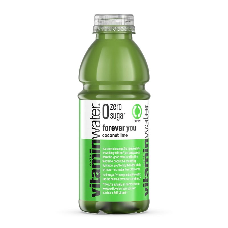 Vitaminwater Forever You Coconut Lime - 20 fl oz Bottle, 4 of 8