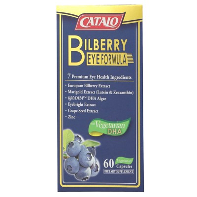 CATALO Bilberry Eye Formula, 60 Vegetarian Capsules