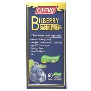 CATALO Bilberry Eye Formula, 60 Vegetarian Capsules - 1 of 3