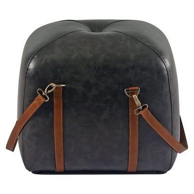 Yosemite Home Décor Avaya Ottoman Pouf