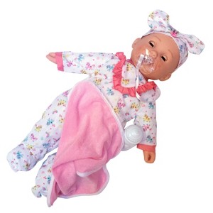 Baby's First: 16" Sleepy Time Baby Doll with Washable PJ Set, Ages 2+ - 1 of 4
