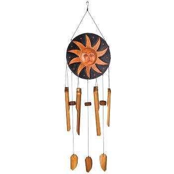 Woodstock Wind Chimes Asli Arts® Collection, Celestial Bamboo Chime, 37'' Wind Chime CMCEL
