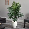 HomeStock  4.5 ft. Artificial Palm Tree in Planter for Indoor/Outdoor - 4 of 4