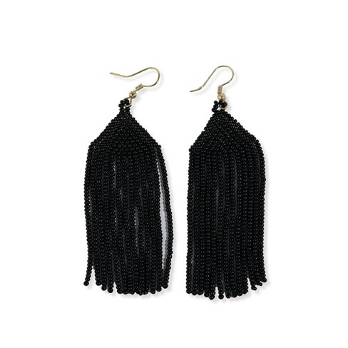 White tassel hot sale earrings target