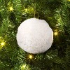 Christmas Fabric White Ball Ornament - Wondershop™ - 2 of 3