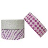 Wrapables Fuchsia Fusion Washi Masking Tape (Set of 3) - 3 of 3