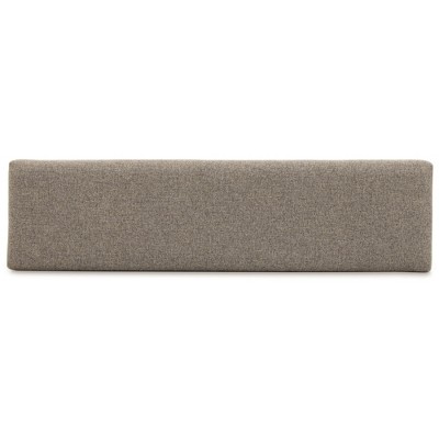 Lexorne 63" Gray Upholstered Traditional Dining Bench