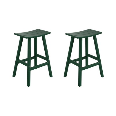 WestinTrends Outdoor Patio Adirondack Counter Height Stool Chair