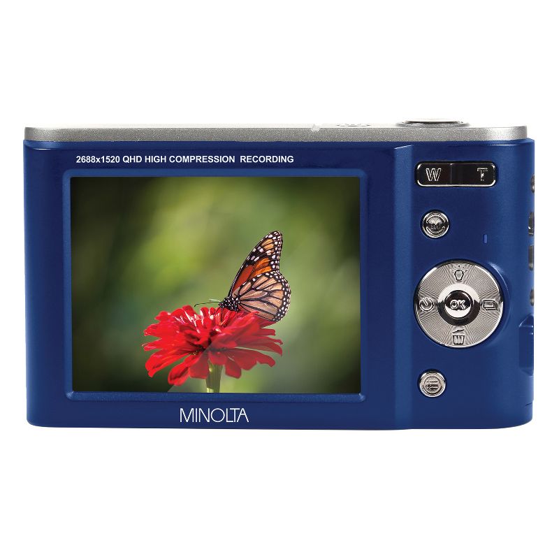 Minolta® MND20 16x Digital Zoom 44 MP/2.7K Quad HD Digital Camera, 3 of 7